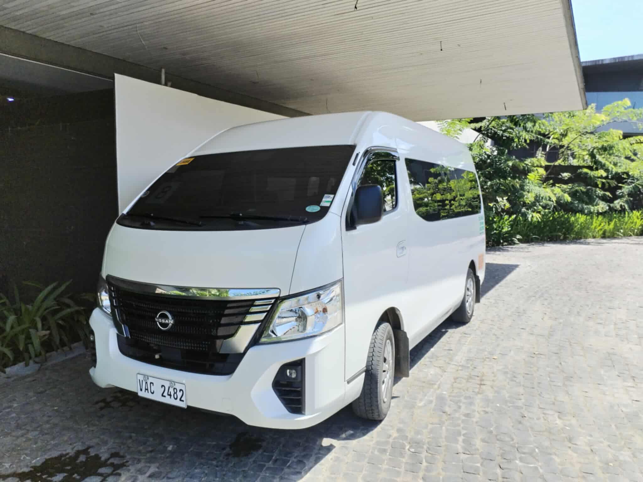 Luxury van service driver Puerto Princesa - premium transport experience